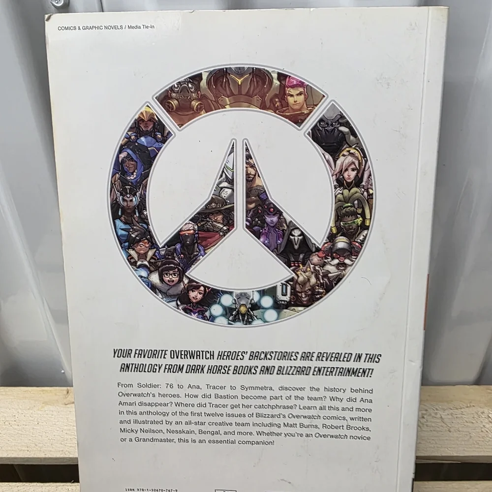Overwatch Anthology Coffee Table Book - Black Cover